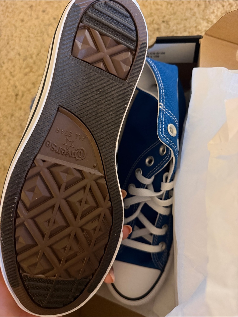 Converse Chuck Taylor All Star High-Top Sneaker - Snorkel Blue - Picture 4 of 4